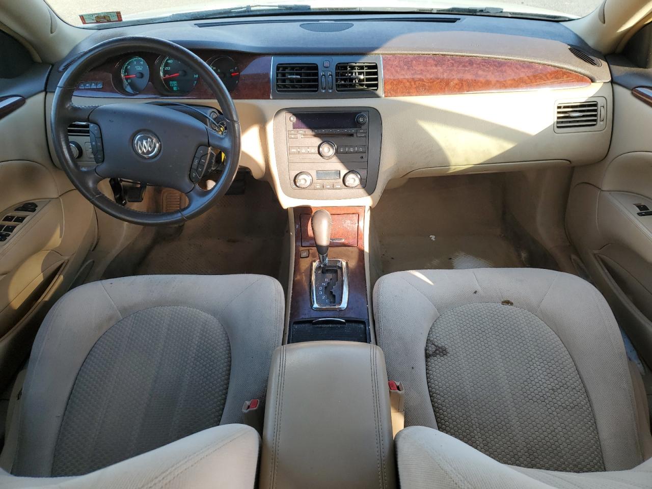 2009 Buick Lucerne VIN 1G4HP57109U132378 Copart auction photo, rear end damage thumbnail 8