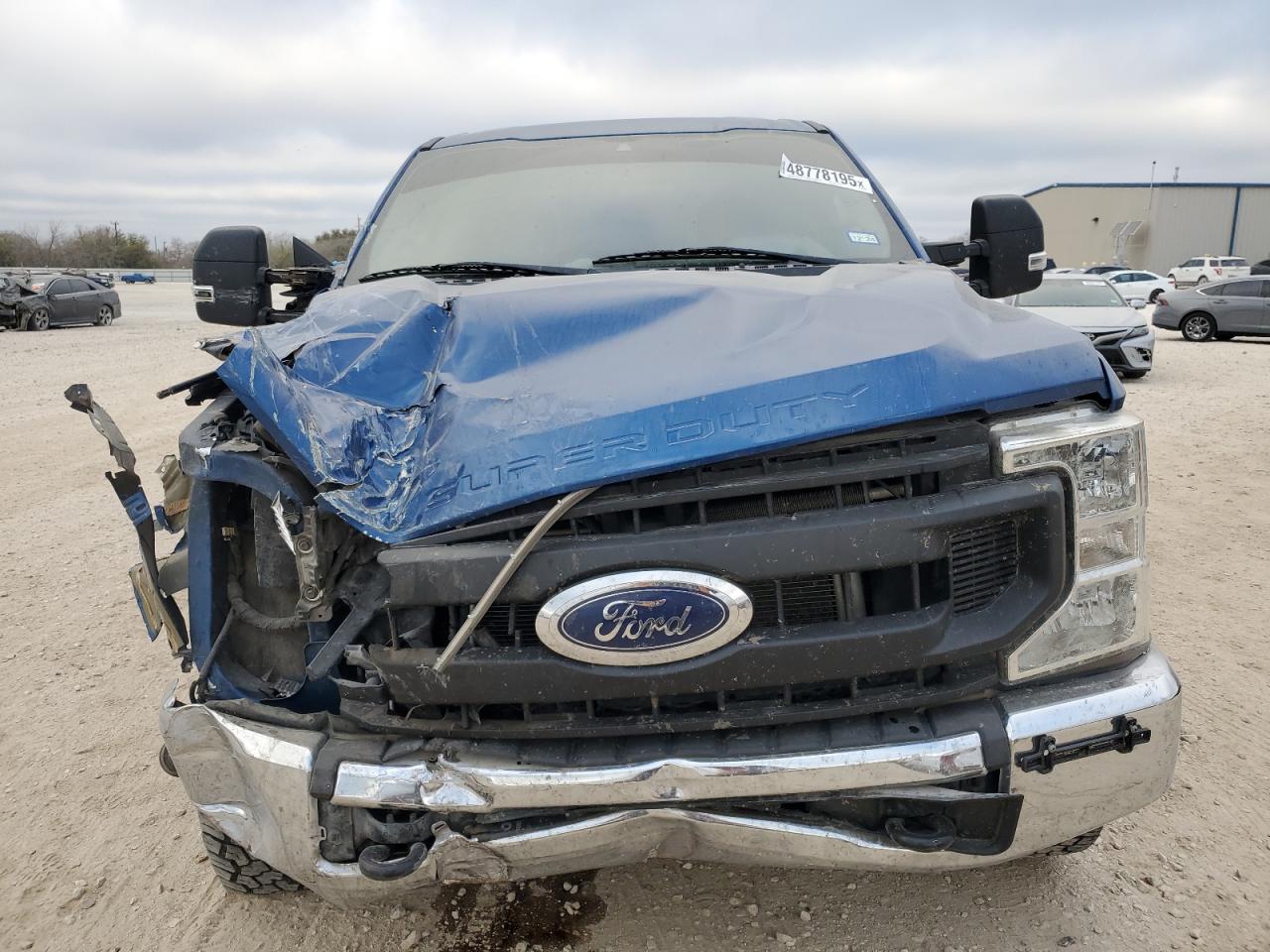2022 Ford F250 VIN 1FT7W2B63NED39954 Copart auction photo, all over damage thumbnail 5