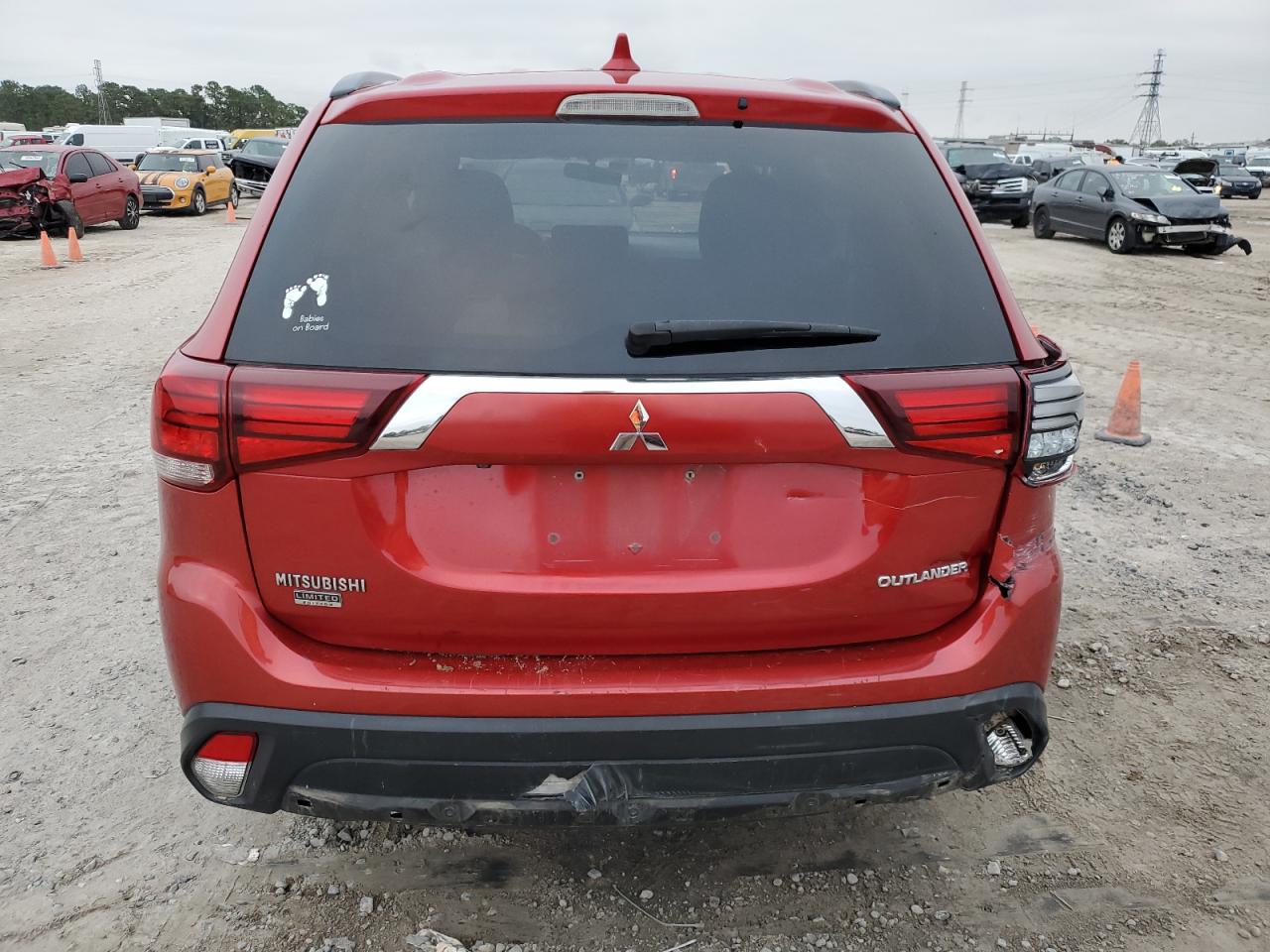 2018 Mitsubishi Outlander VIN JA4AD3A39JZ066928 Copart auction photo, all over / mechanical damage thumbnail 6