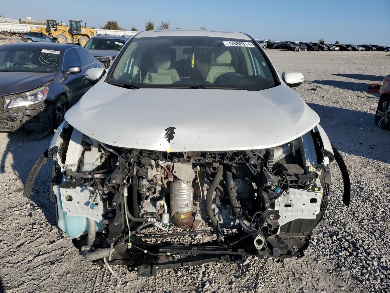 2020 Honda CR-V VIN 5J6RW2H58LL039756 Copart auction photo, front end damage thumbnail 5