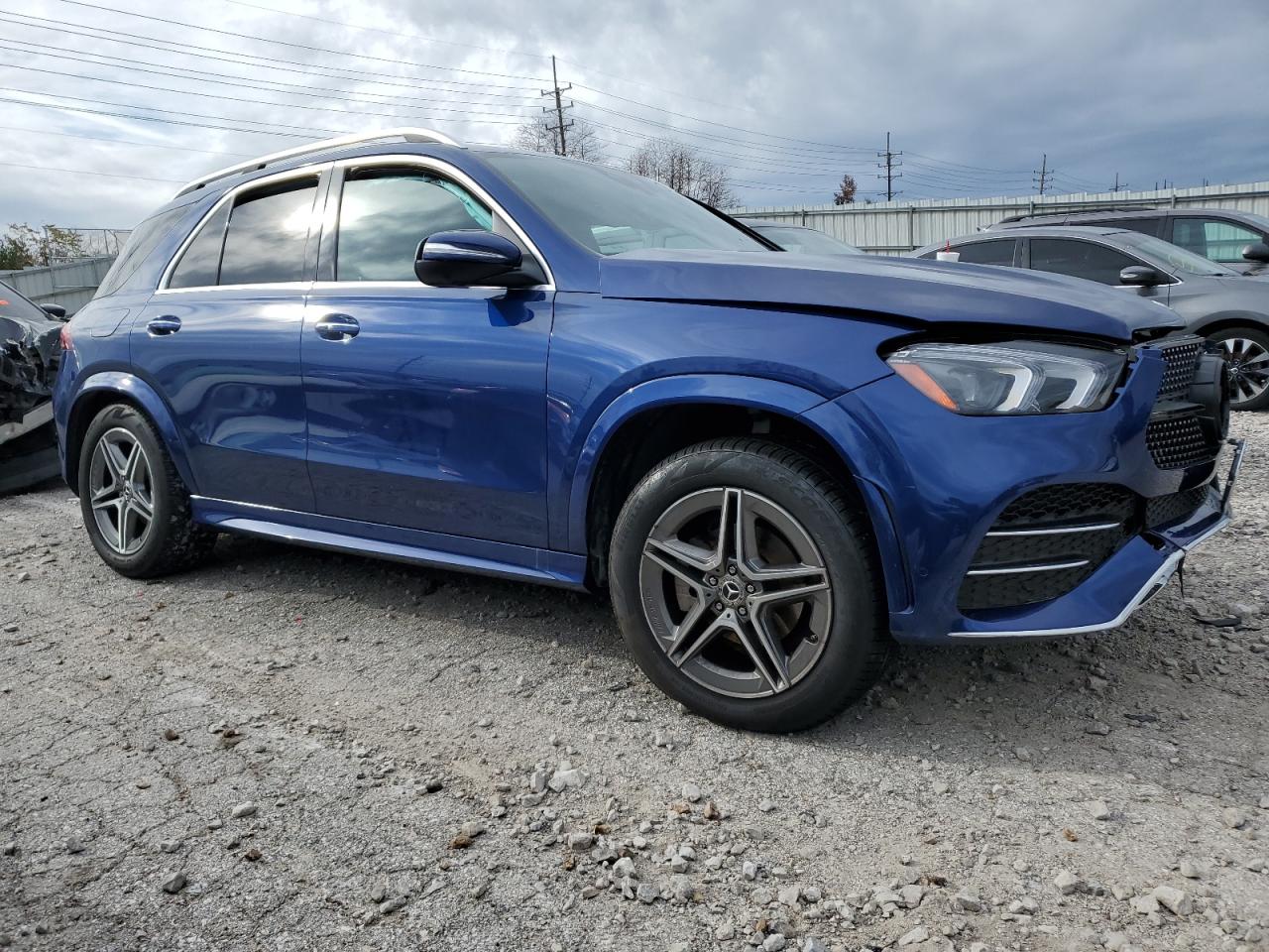 2021 Mercedes-Benz GLE VIN 4JGFB4KB5MA493695 Copart auction photo, front end damage thumbnail 4