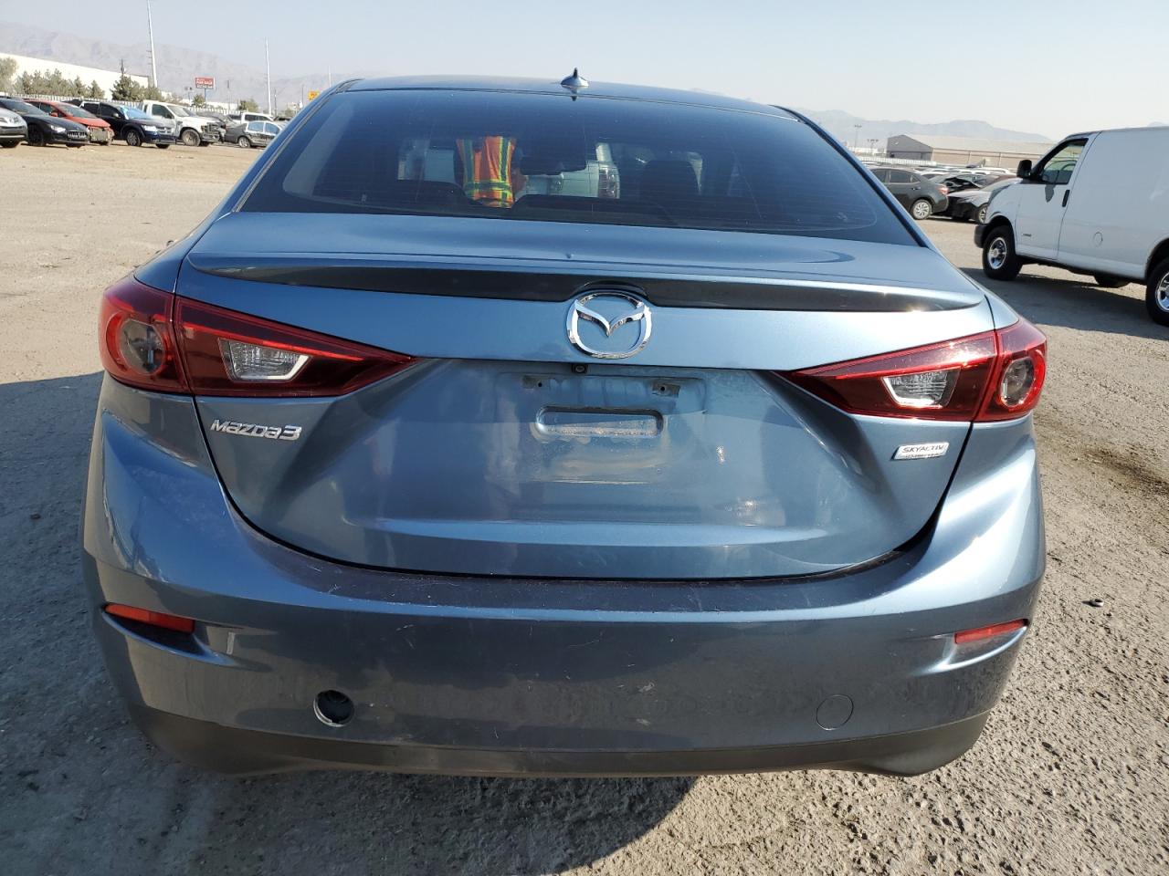 2016 Mazda 3 VIN JM1BM1X7XG1279595 Copart auction photo, front end damage thumbnail 6