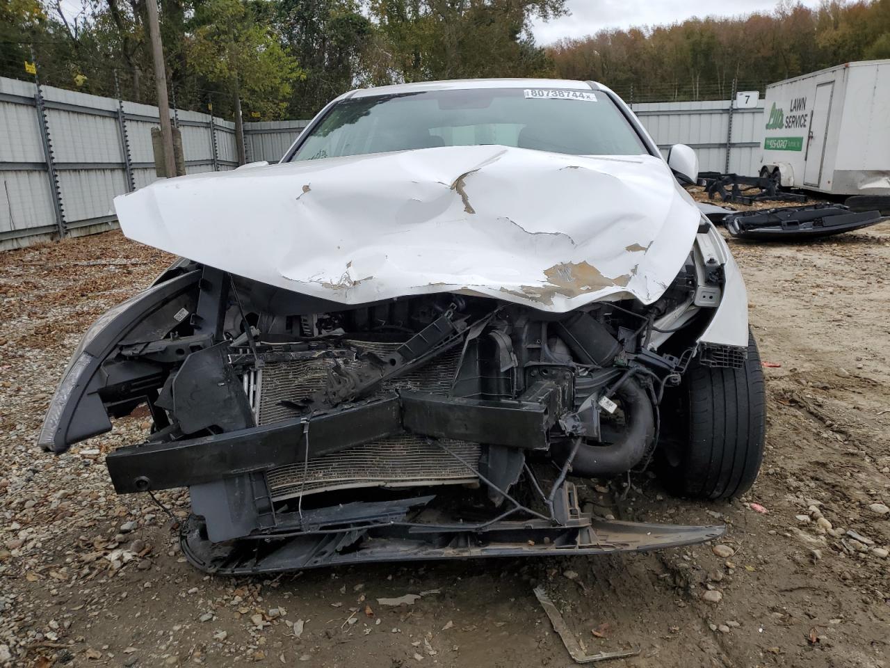 2018 Hyundai Elantra VIN KMHH35LEXJU029672 Copart auction photo, front end / minor dent/scratches damage thumbnail 5