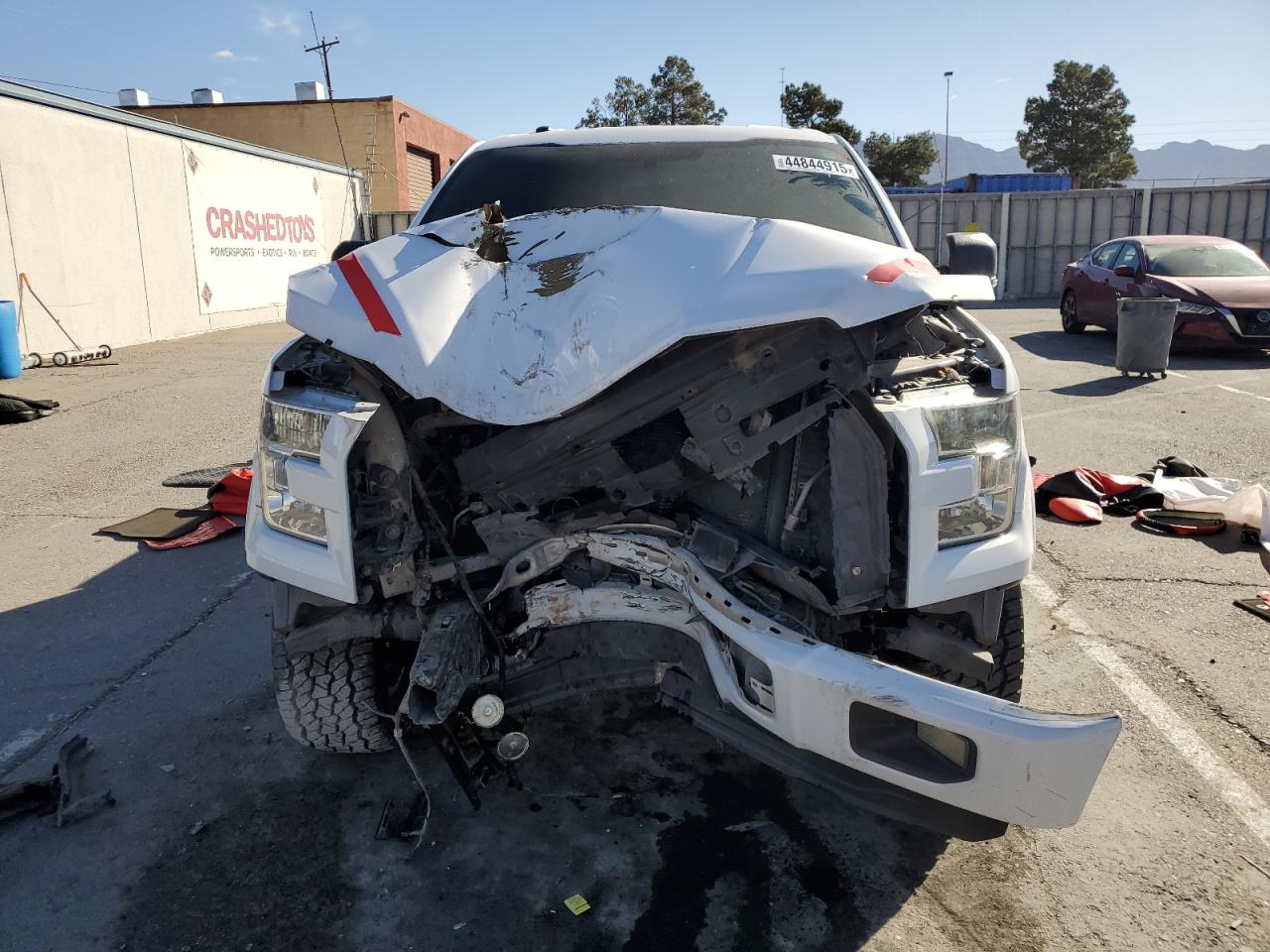 2016 Ford F-150 VIN 1FTEW1CG1GKF96768 Copart auction photo, front end damage thumbnail 5