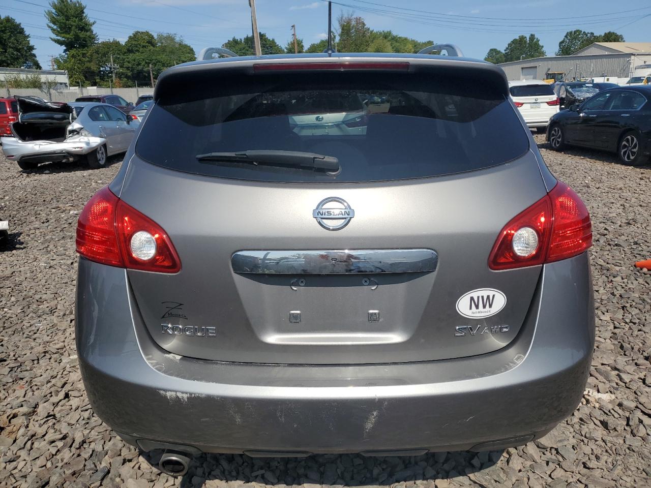 2013 Nissan Rogue VIN JN8AS5MV7DW644734 Copart auction photo, front end damage thumbnail 6