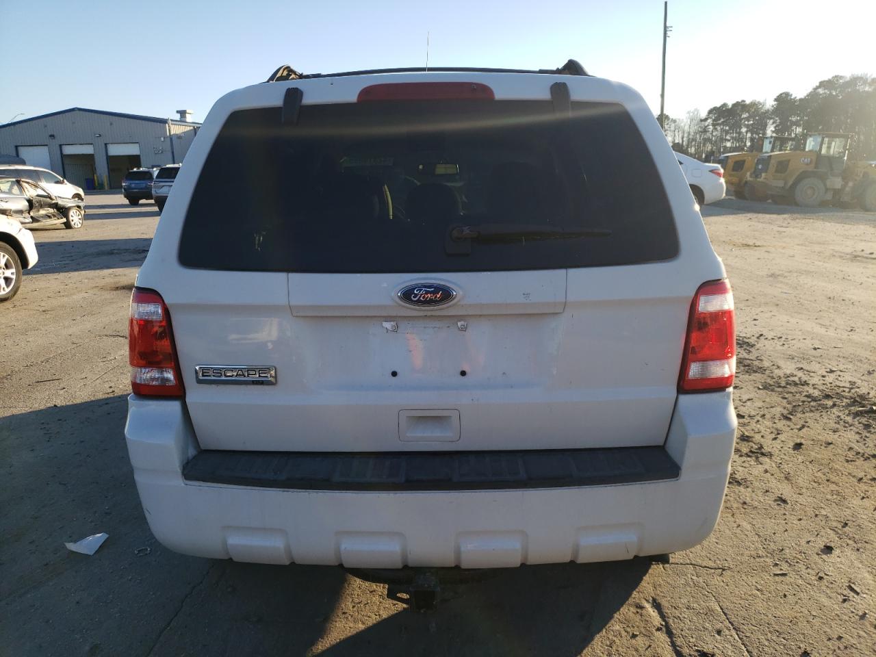 2010 Ford Escape VIN 1FMCU9D70AKB54660 Copart auction photo, front end / frame damage damage thumbnail 6