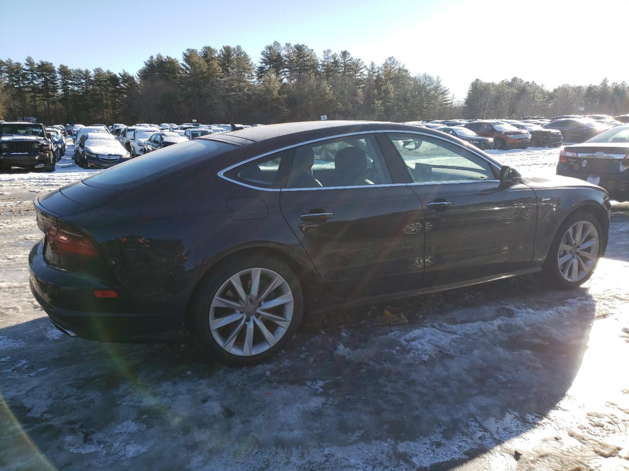 2016 Audi A7 VIN WAUWGAFC3GN005488 Copart auction photo, front end damage thumbnail 3