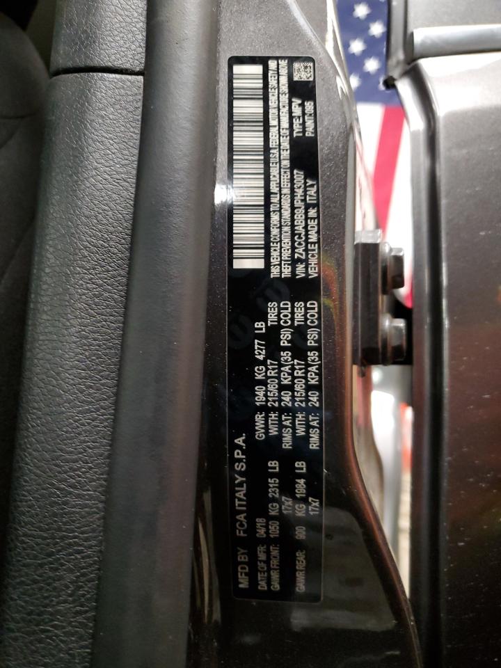 2018 Jeep Renegade VIN ZACCJABB9JPH43007 Copart auction photo, front end damage thumbnail 16