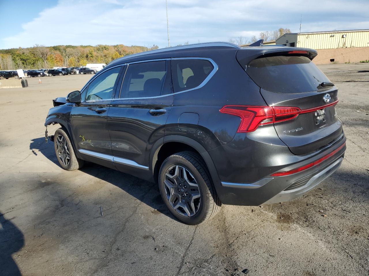 2023 Hyundai Santa Fe VIN 5NMS5DA1XPH009646 Copart auction photo, front end damage thumbnail 2