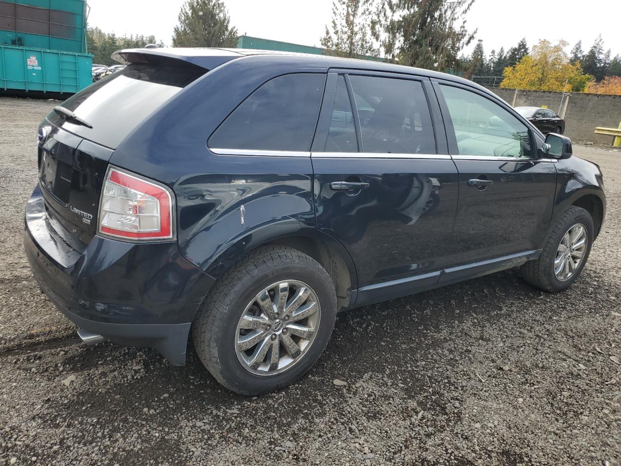 2008 Ford Edge VIN 2FMDK49C98BB03147 Copart auction photo, side damage thumbnail 3