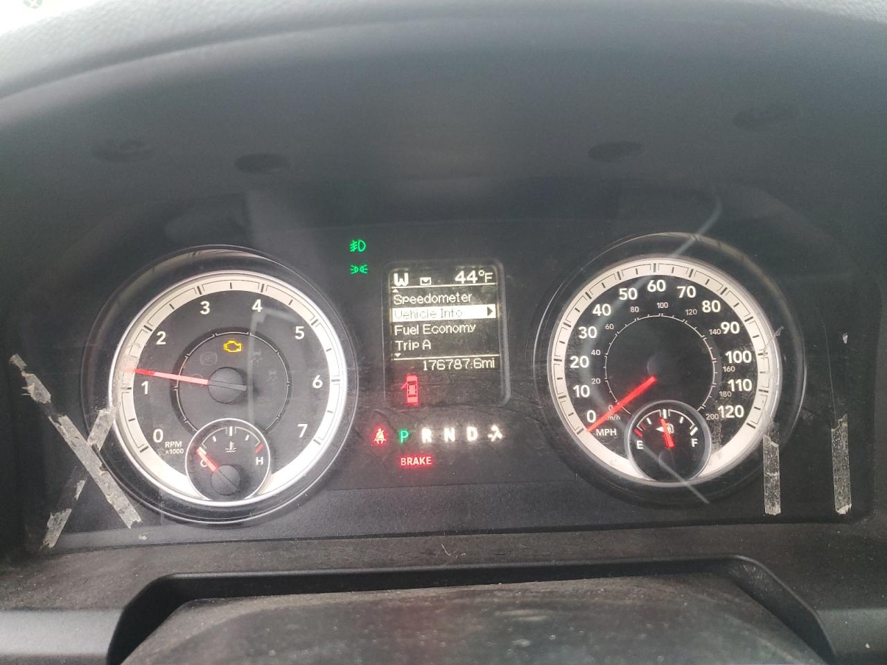 2014 RAM 1500 VIN 1C6RR7FTXES343991 Copart auction photo, all over damage thumbnail 9