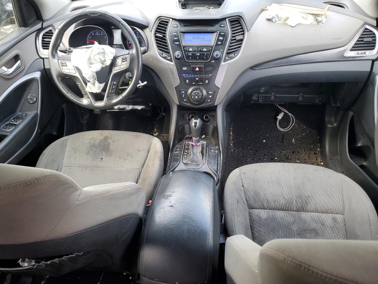 2013 Hyundai Santa Fe VIN KM8SM4HF2DU015204 Copart auction photo, front end damage thumbnail 8