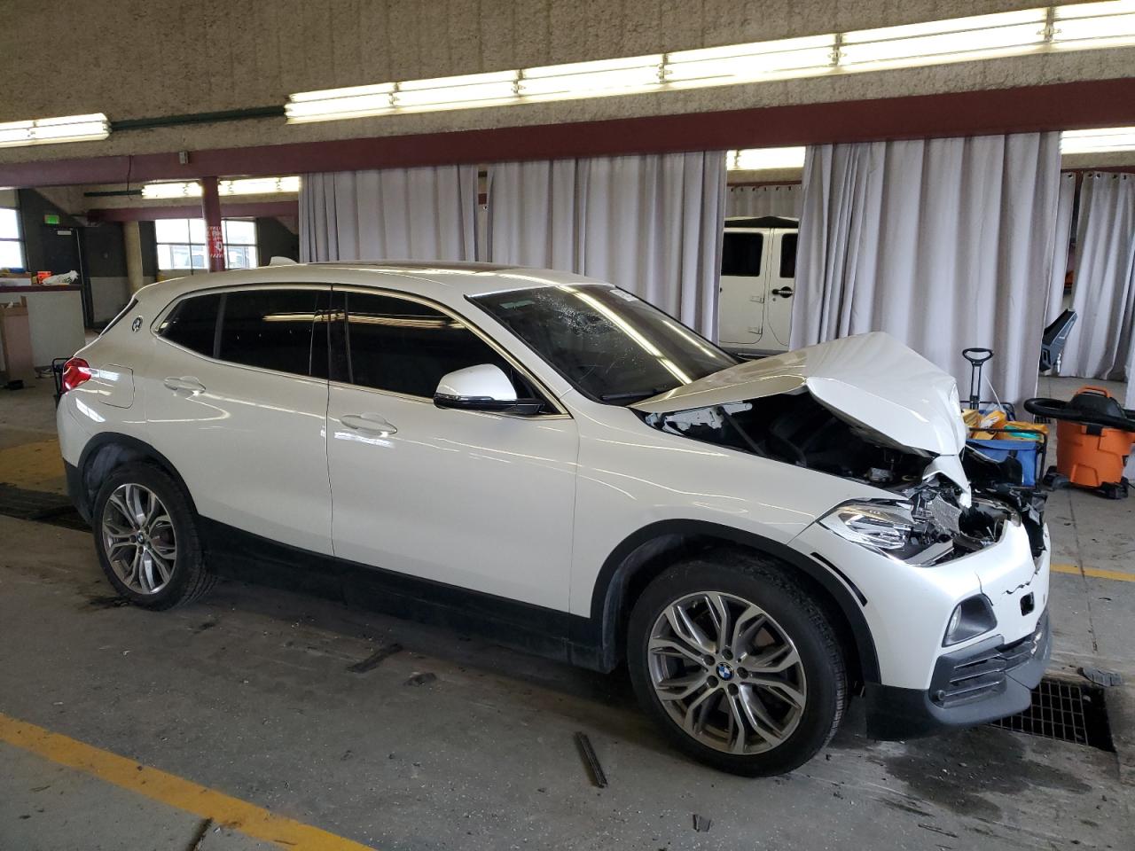 2019 BMW X2 VIN WBXYJ5C51K5N19880 Copart auction photo, front end damage thumbnail 4