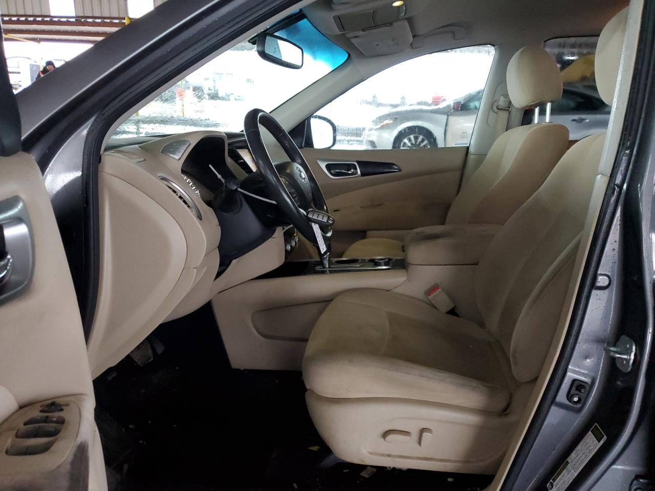 2016 Nissan Pathfinder VIN 5N1AR2MMXGC661459 Copart auction photo, undercarriage / front end damage thumbnail 7