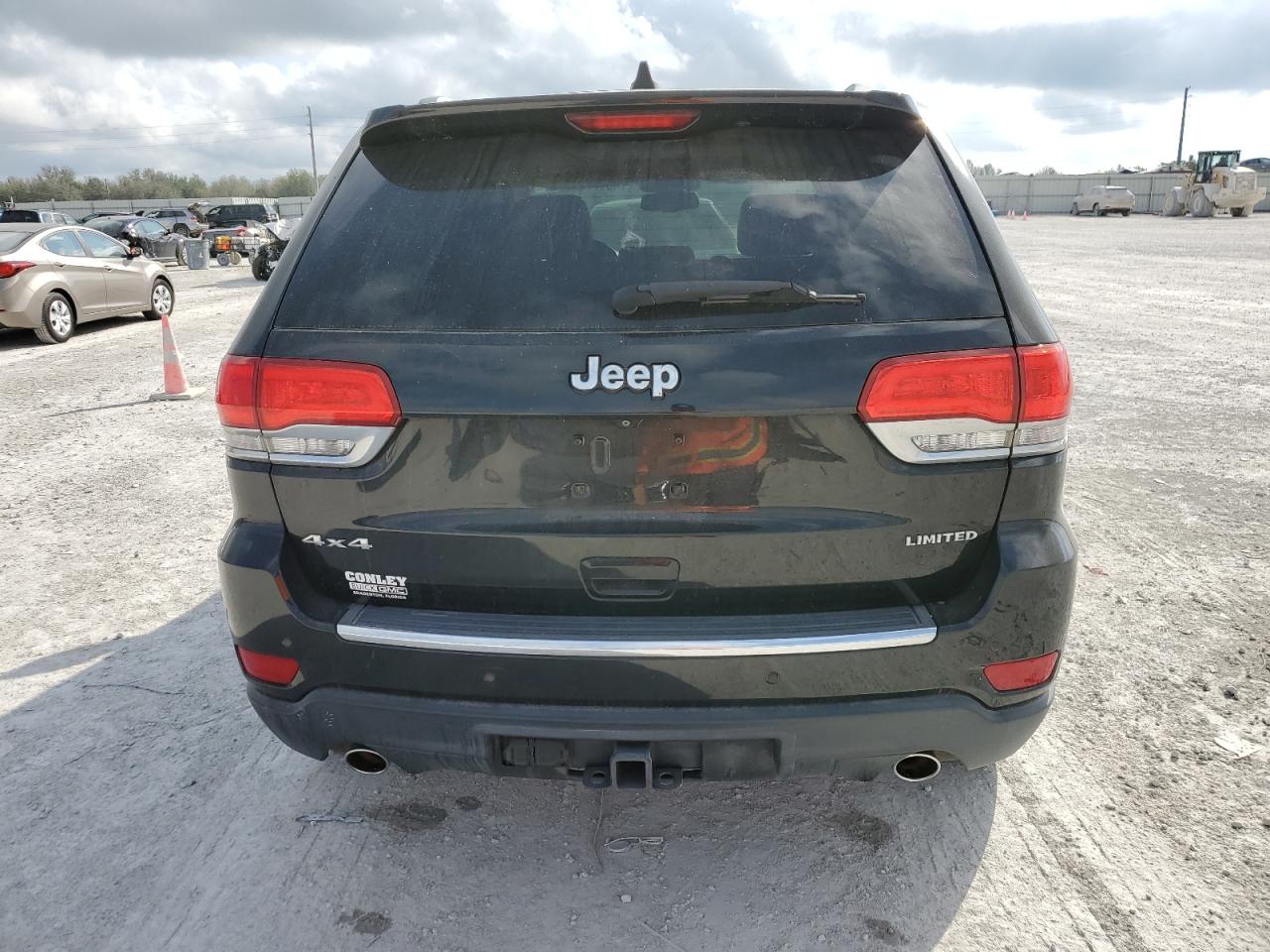 2014 Jeep Grand Cherokee VIN 1C4RJFBG9EC568660 Copart auction photo, front end damage thumbnail 6