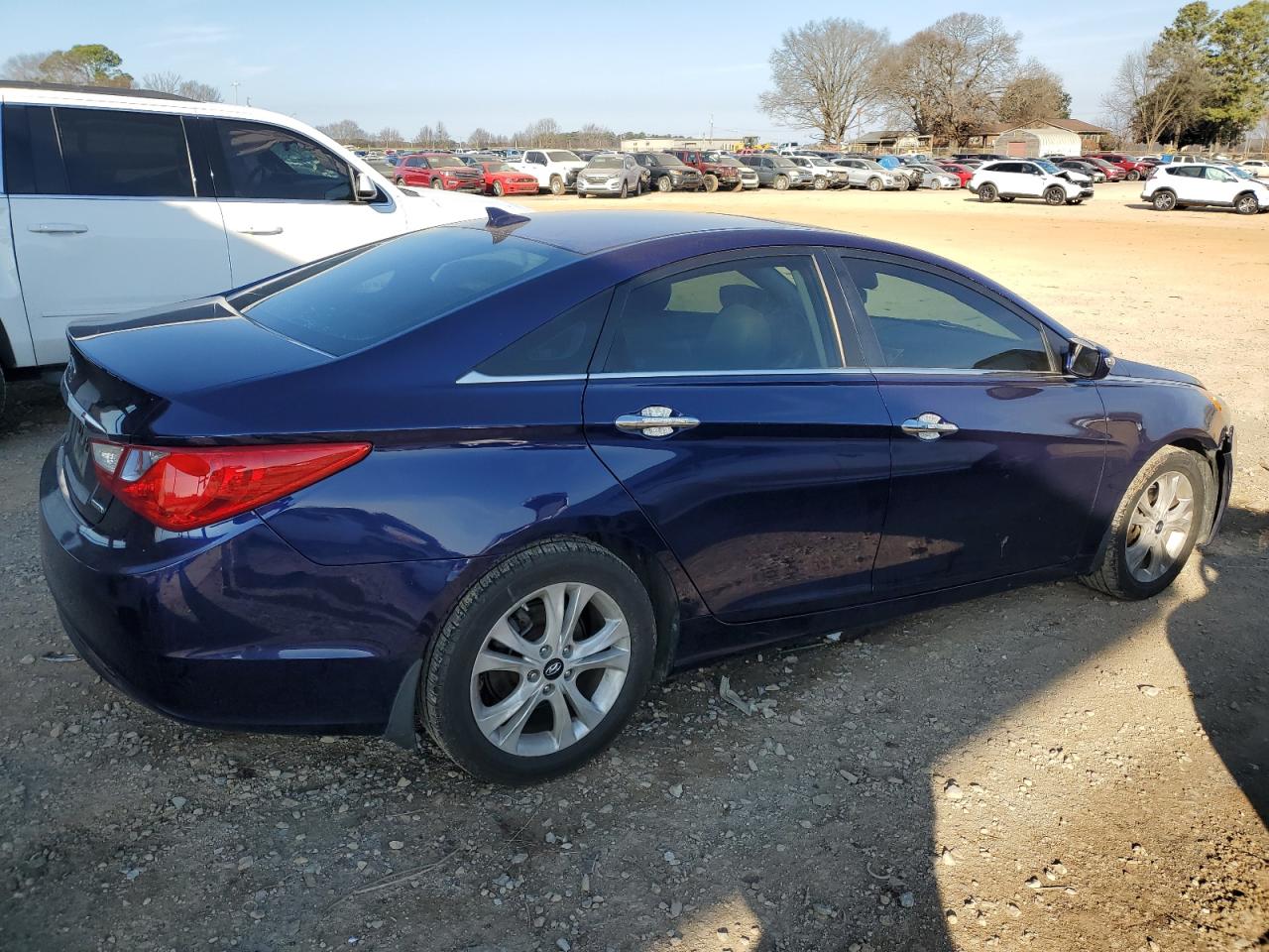 2013 Hyundai Sonata VIN 5NPEC4AC1DH656505 Copart auction photo, front end damage thumbnail 3