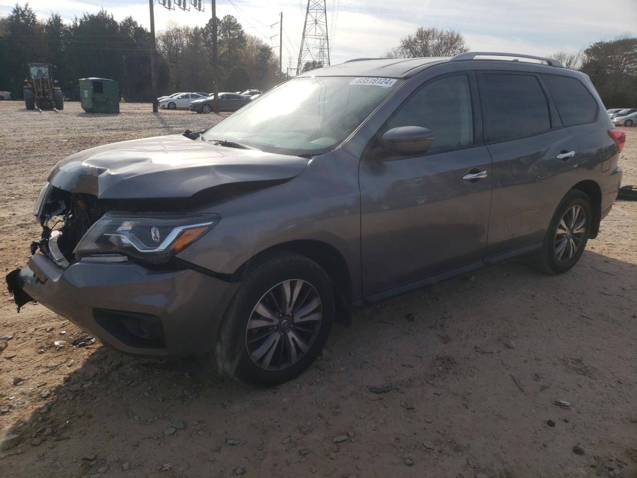 2020 Nissan Pathfinder VIN 5N1DR2AM8LC647233