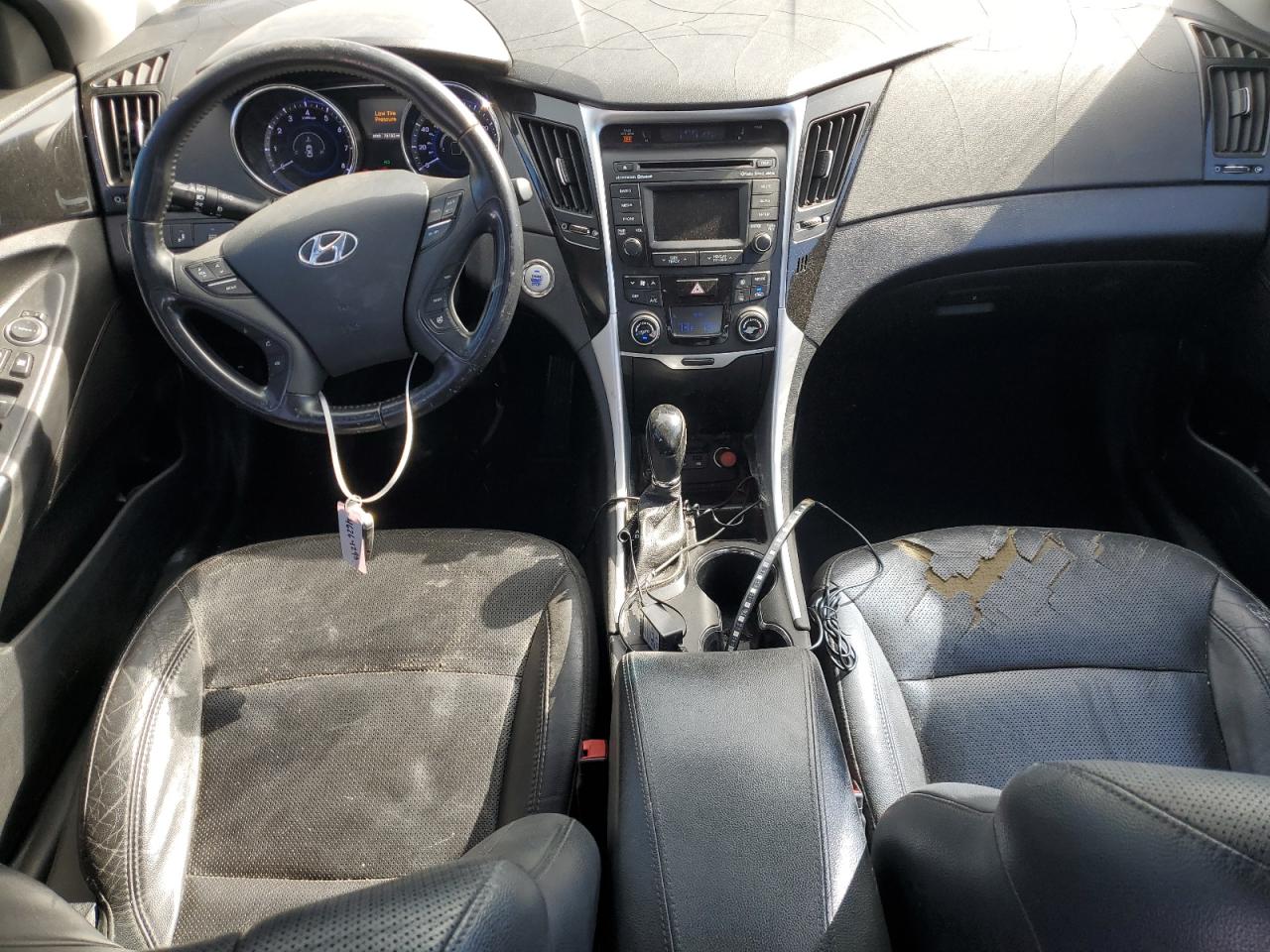 2014 Hyundai Sonata VIN 5NPEC4AC5EH854344 Copart auction photo, stripped / minor dent/scratches damage thumbnail 8