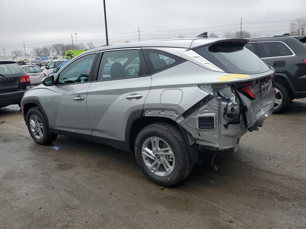 2025 Hyundai Tucson VIN 5NMJACDEXSH481628 Copart auction photo, rear end damage thumbnail 2