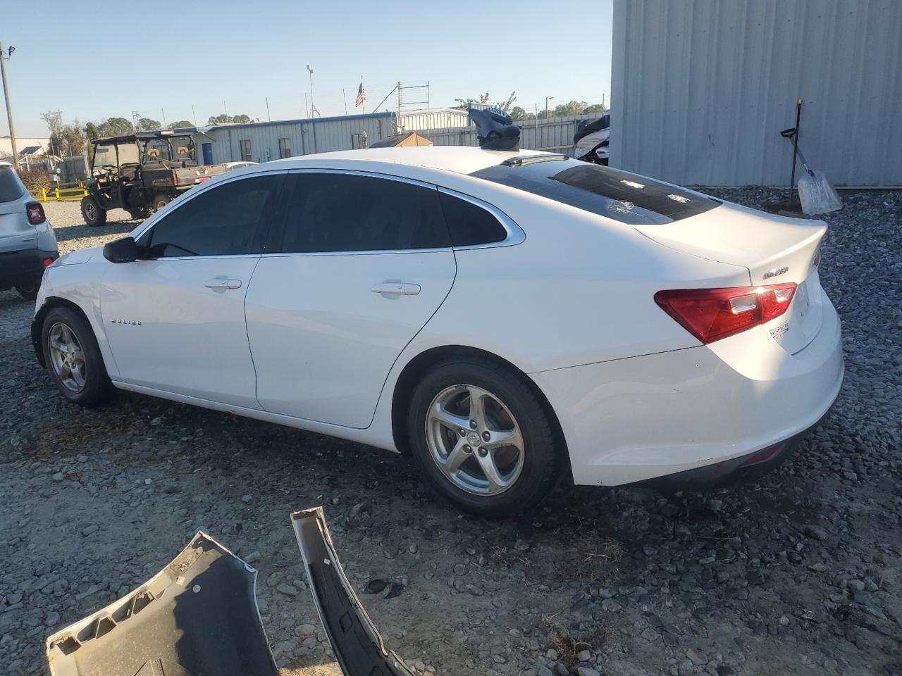 2017 Chevrolet Malibu VIN 1G1ZB5ST9HF264714 Copart auction photo, front end damage thumbnail 2