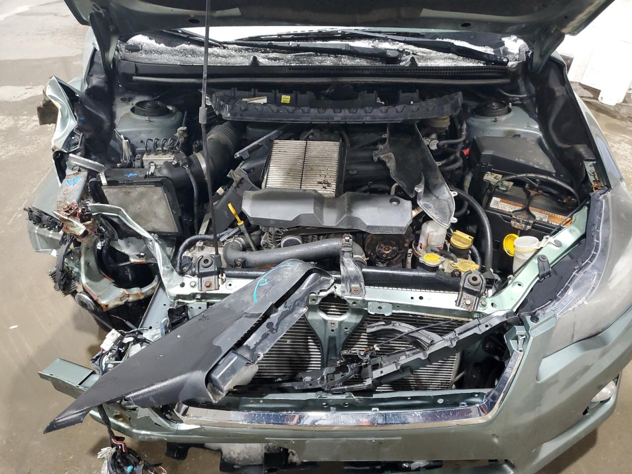 2016 Subaru Impreza VIN JF1GJAF69GH010976 Copart auction photo, front end damage thumbnail 11