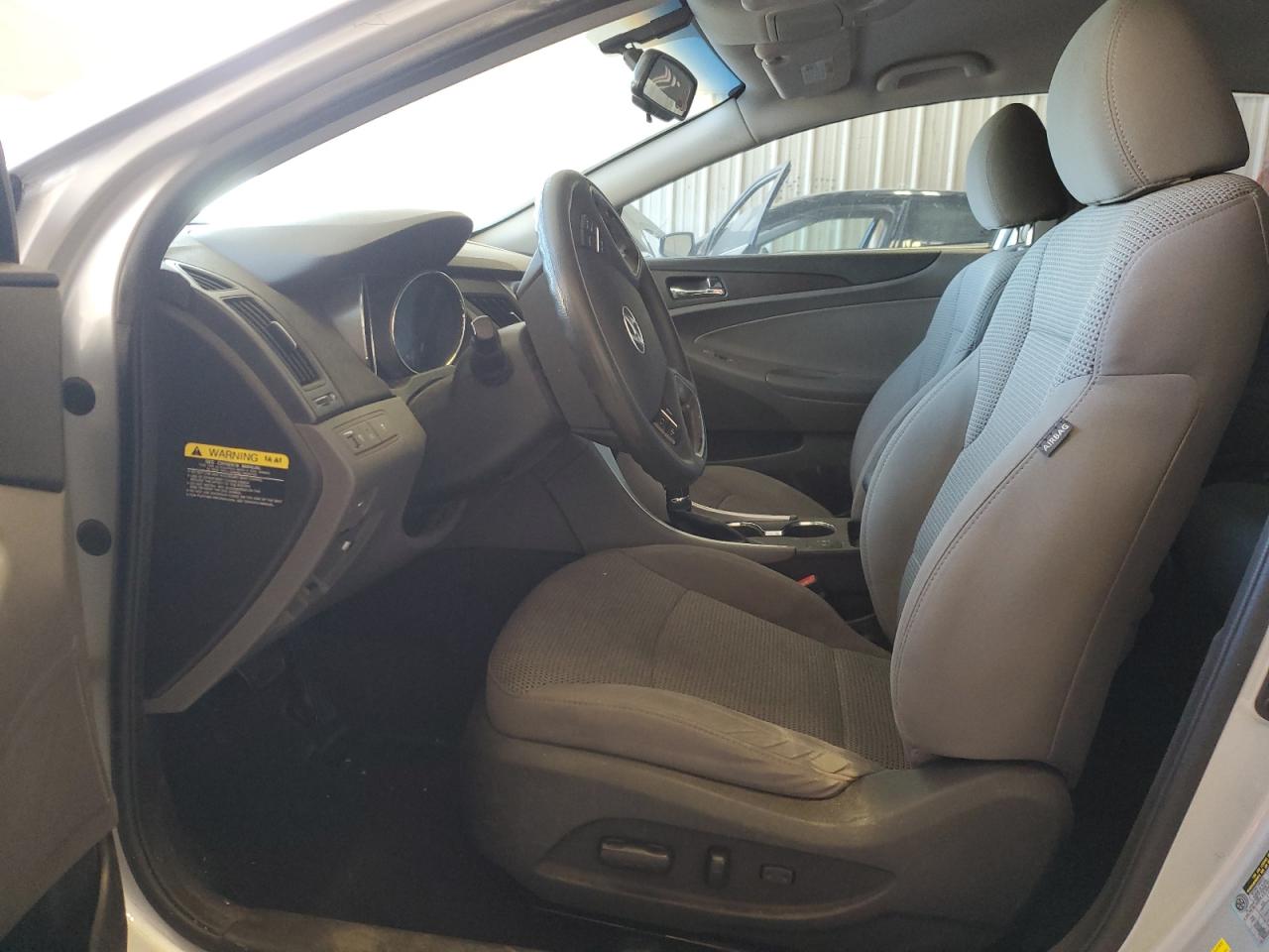 2013 Hyundai Sonata VIN 5NPEB4AC0DH555992 Copart auction photo, front end / side damage thumbnail 7