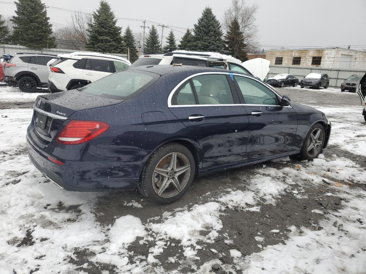 2020 Mercedes-Benz E-klasse VIN WDDZF6JB2LA747287 Copart auction photo, front end damage thumbnail 3