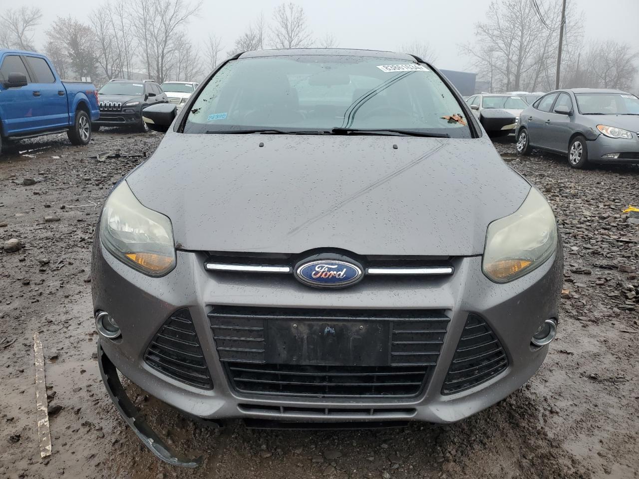 2014 Ford Focus VIN 1FADP3J23EL116366 Copart auction photo, front end damage thumbnail 5