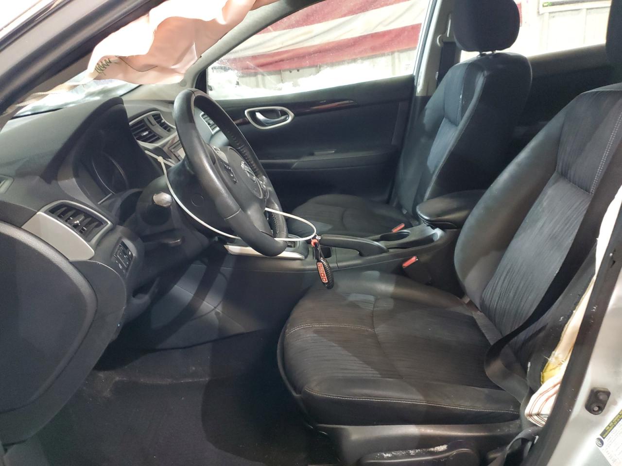 2017 Nissan Sentra VIN 3N1AB7APXHY278864 Copart auction photo, rear end / front end damage thumbnail 7