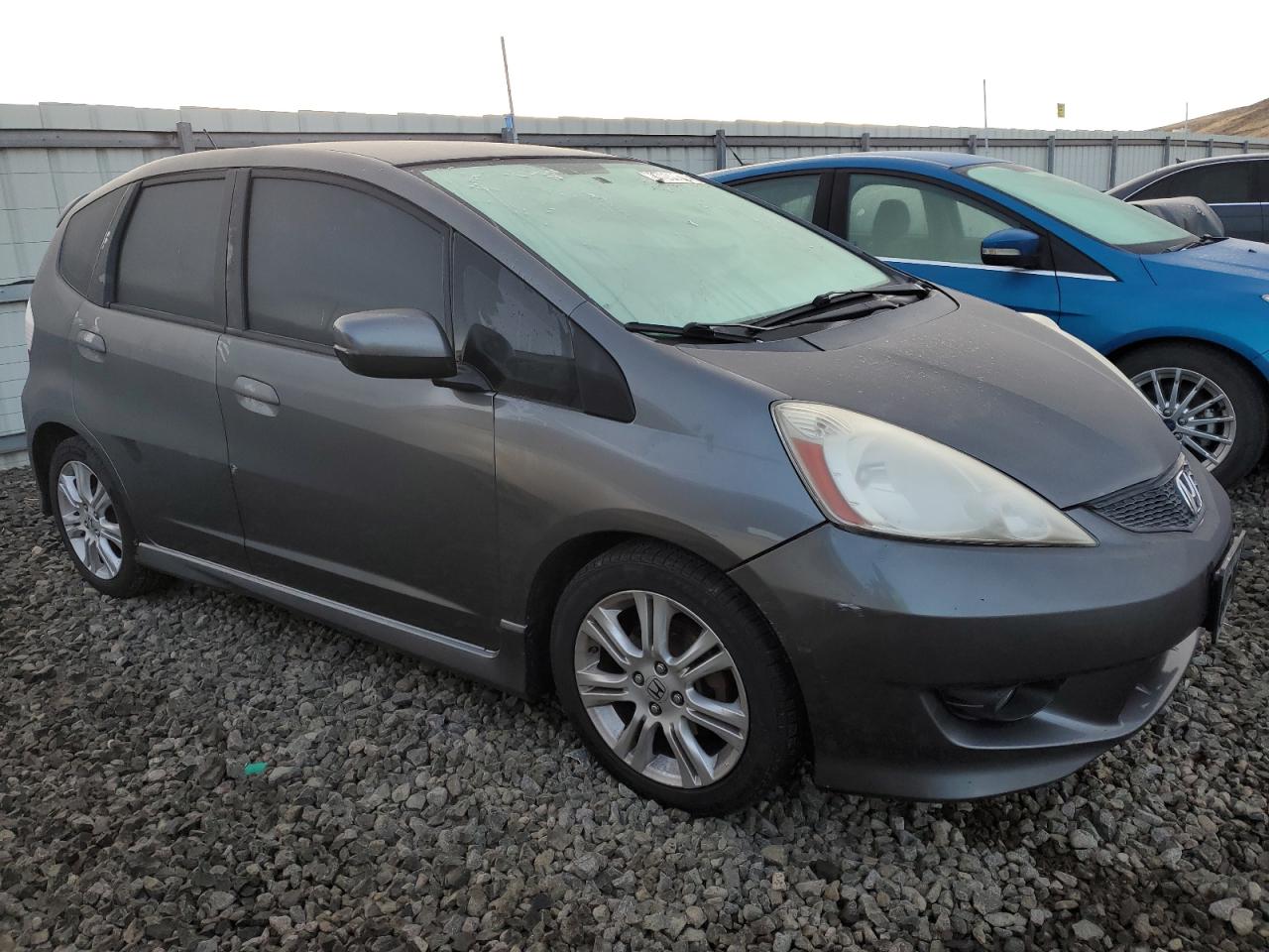 2011 Honda Fit VIN JHMGE8H69BC012204 Copart auction photo, side damage thumbnail 4