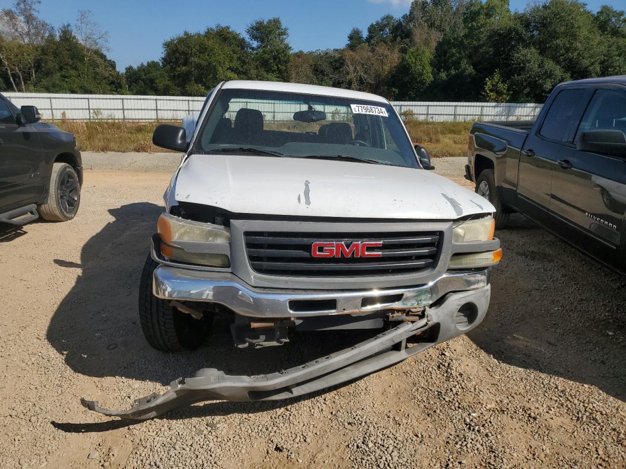 2006 GMC Sierra VIN 1GTEC19Z06Z243784 Copart auction photo, all over damage thumbnail 5