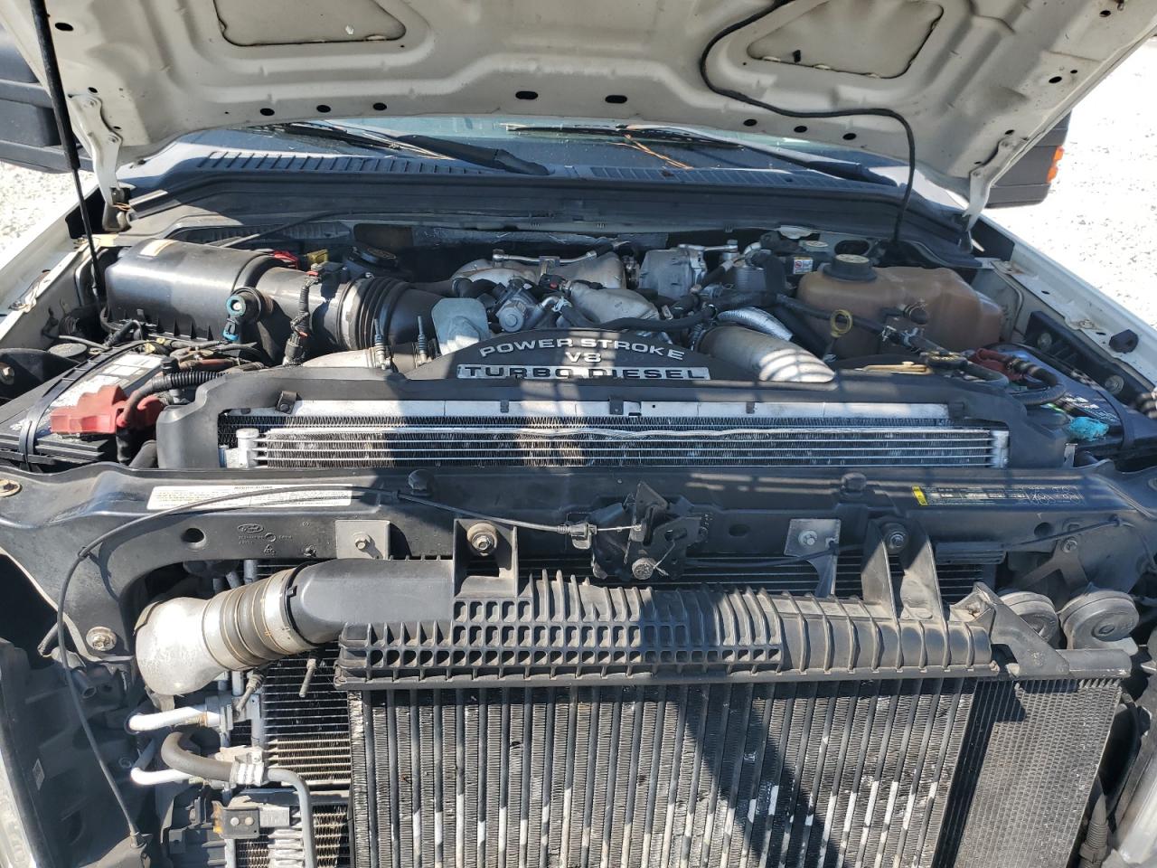2008 Ford F250 VIN 1FTSW21RX8EC34371 Copart auction photo, undercarriage / rear end damage thumbnail 11