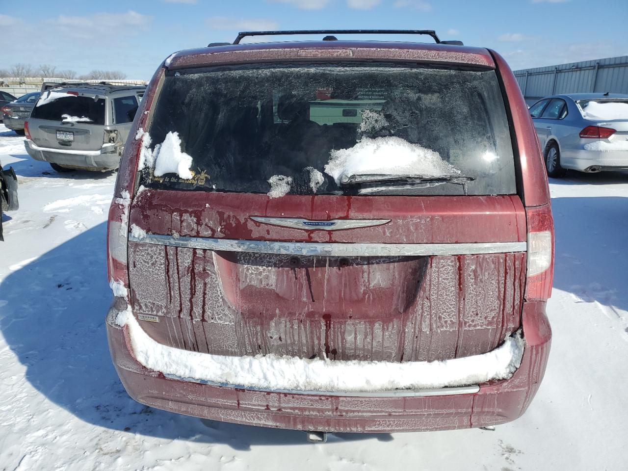 2014 Chrysler Town & Country VIN 2C4RC1BG8ER437532 Copart auction photo, mechanical damage thumbnail 6