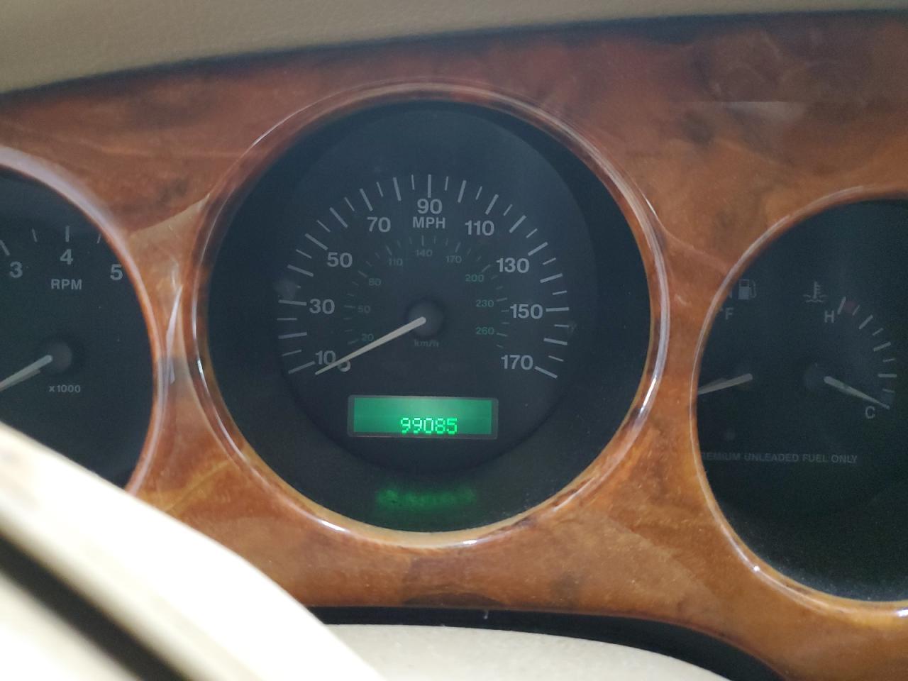 1997 Jaguar XK VIN SAJGX2744VC005515 Copart auction photo, all over / undercarriage damage thumbnail 9