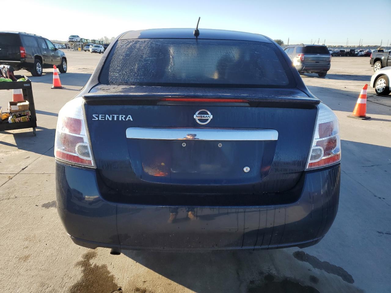 2012 Nissan Sentra VIN 3N1AB6AP5CL784781 Copart auction photo, side damage thumbnail 6