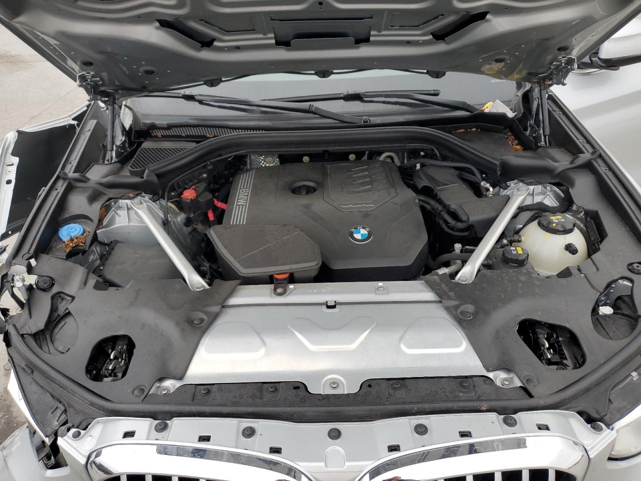 2021 BMW X3 VIN 5UXTY3C00M9F78427 Copart auction photo, front end damage thumbnail 12