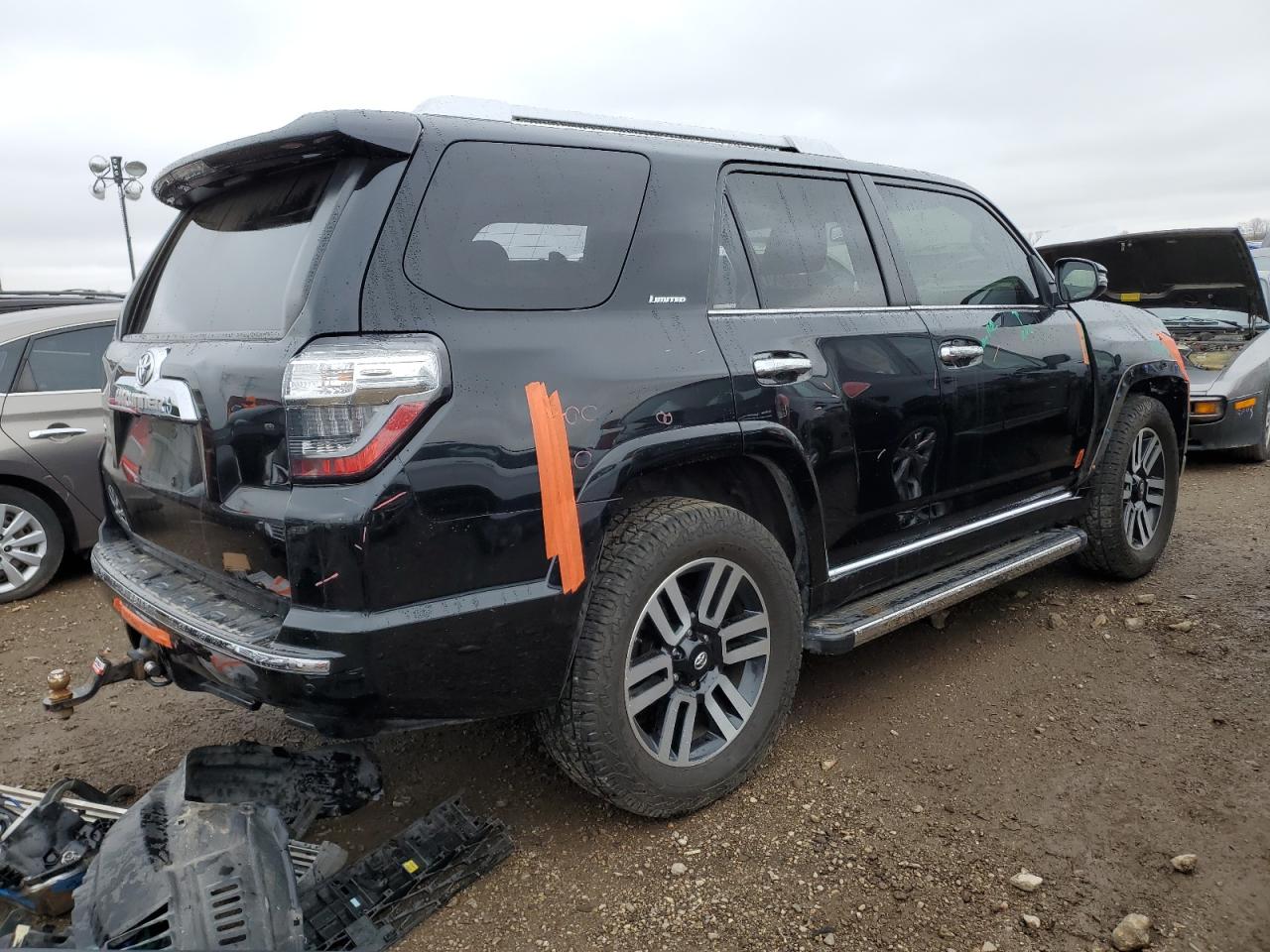 2016 Toyota 4Runner VIN JTEBU5JR6G5380400 Copart auction photo, side / all over damage thumbnail 3