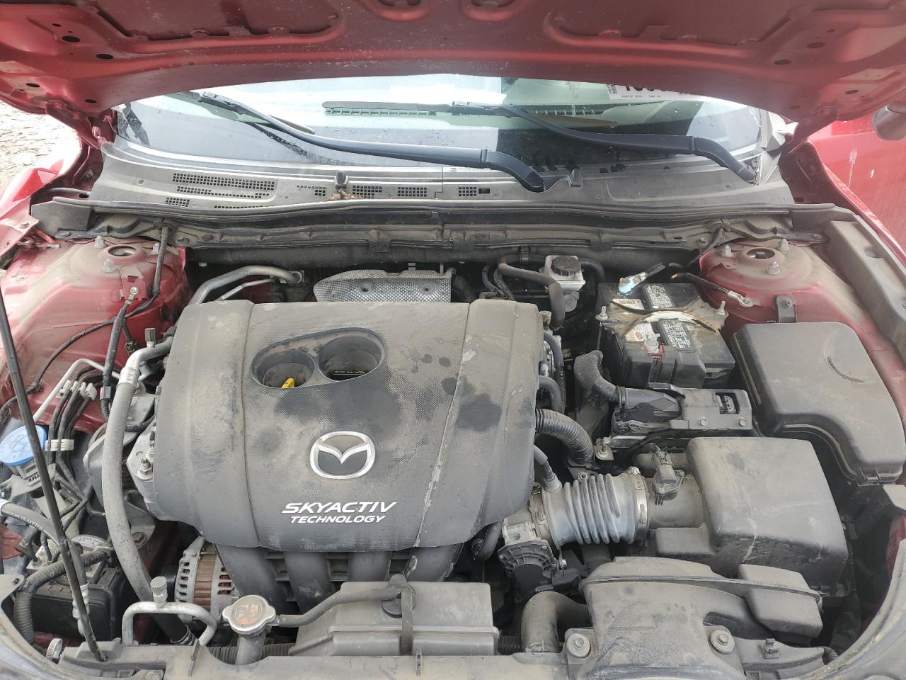 2018 Mazda 3 VIN 3MZBN1V33JM240531 Copart auction photo, front end / mechanical damage thumbnail 11