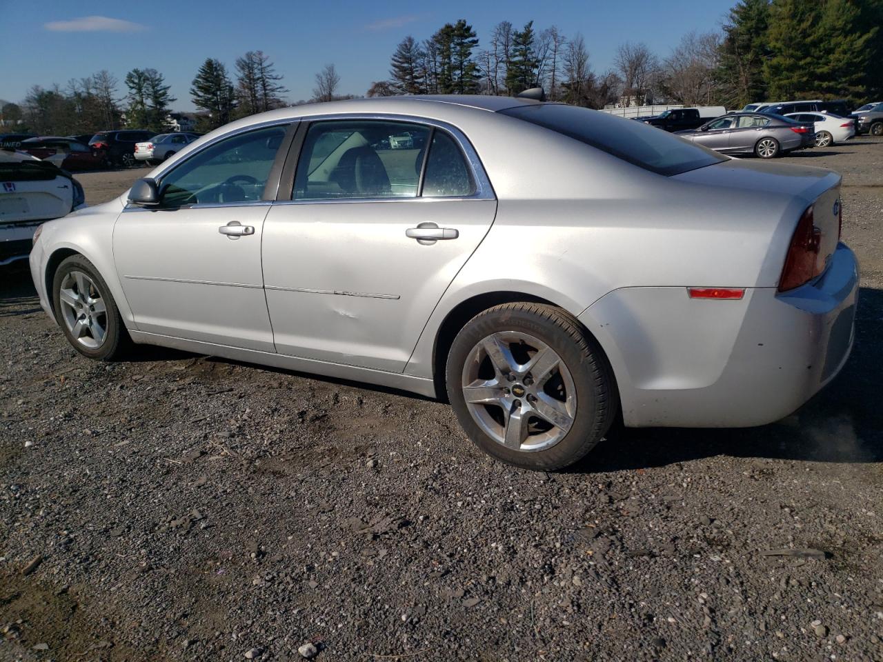 2012 Chevrolet Malibu VIN 1G1ZA5E00CF393843 Copart auction photo, side / mechanical damage thumbnail 2