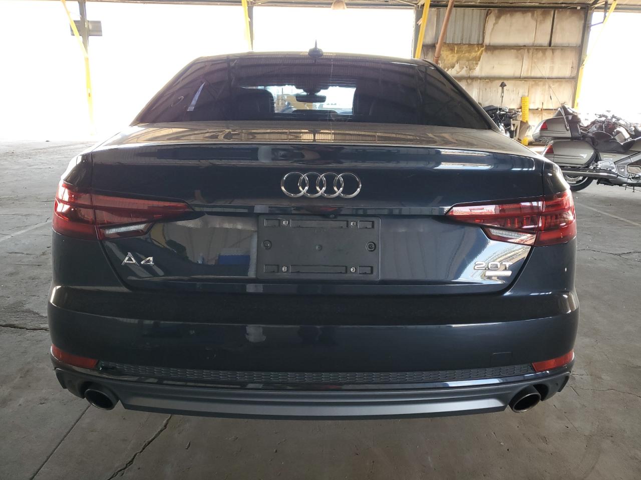 2018 Audi A4 VIN WAUKMAF45JA153883 Copart auction photo, front end / minor dent/scratches damage thumbnail 6