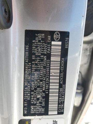 2005 Toyota Camry VIN 4T1BE32K25U963455 Copart auction photo, rear end / minor dent/scratches damage thumbnail 12