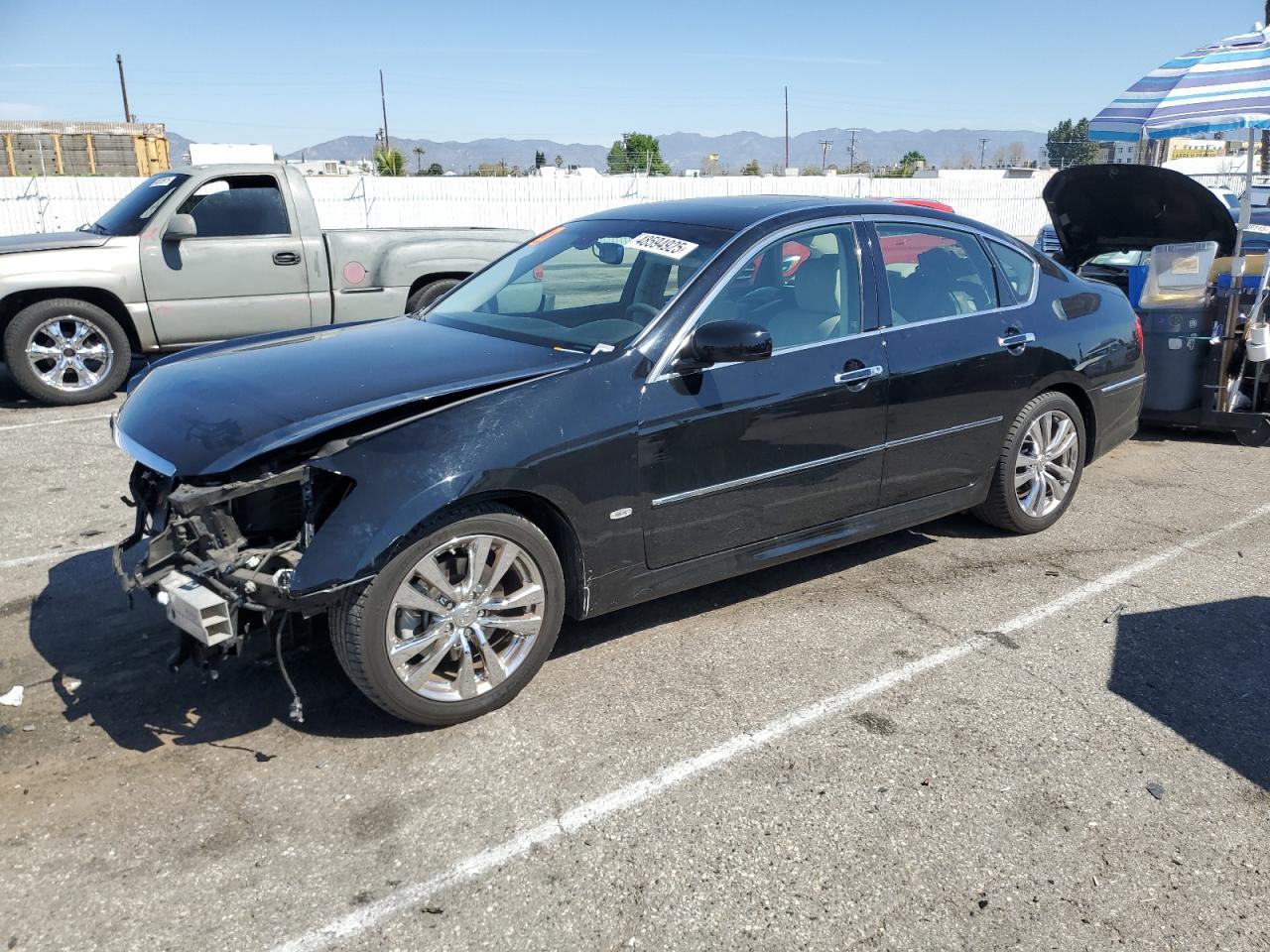 2008 Infiniti M VIN JNKAY01E78M606874 - Copart auction photo