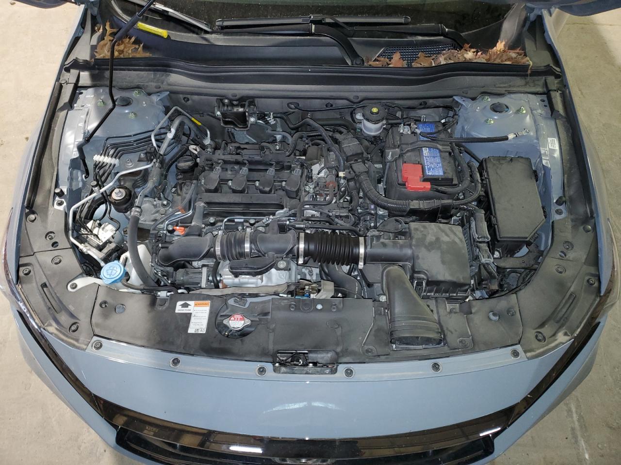 2022 Honda Accord VIN 1HGCV1F45NA090585 Copart auction photo, side / front end damage thumbnail 11