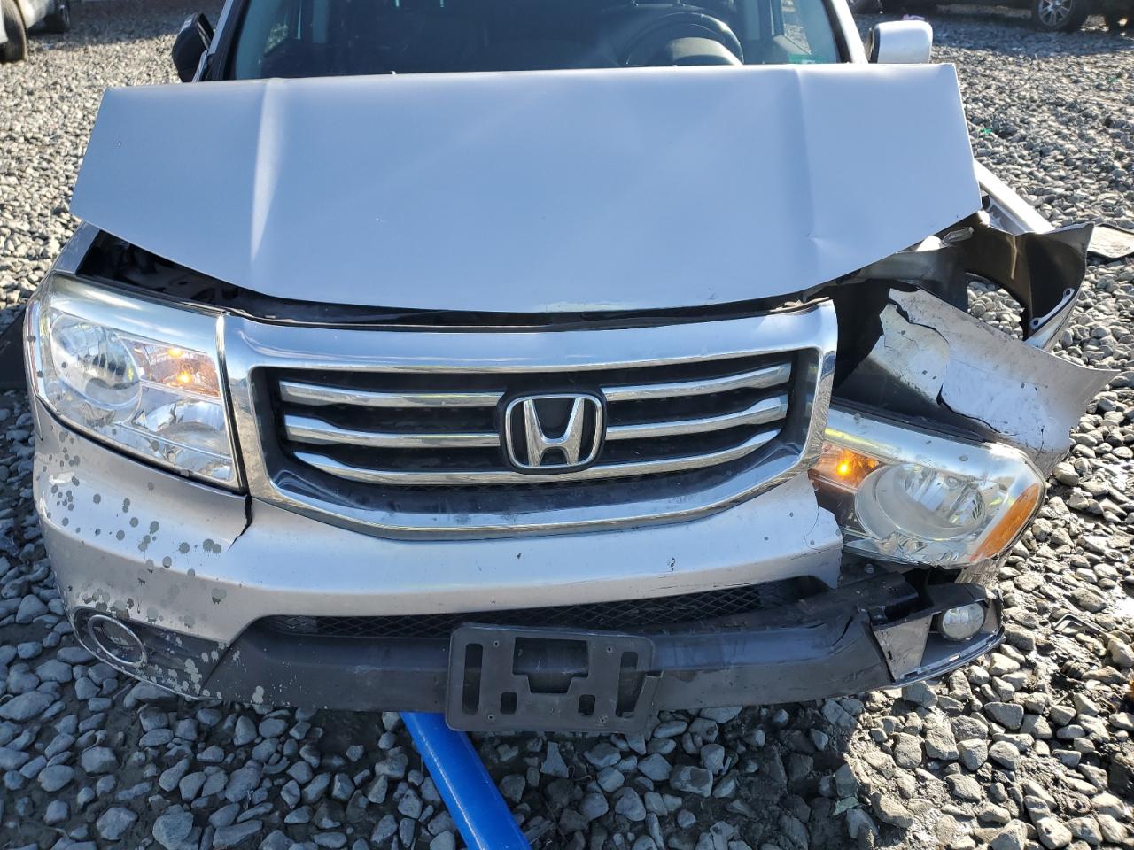 2014 Honda Pilot VIN 5FNYF4H78EB042595 Copart auction photo, front end damage thumbnail 13