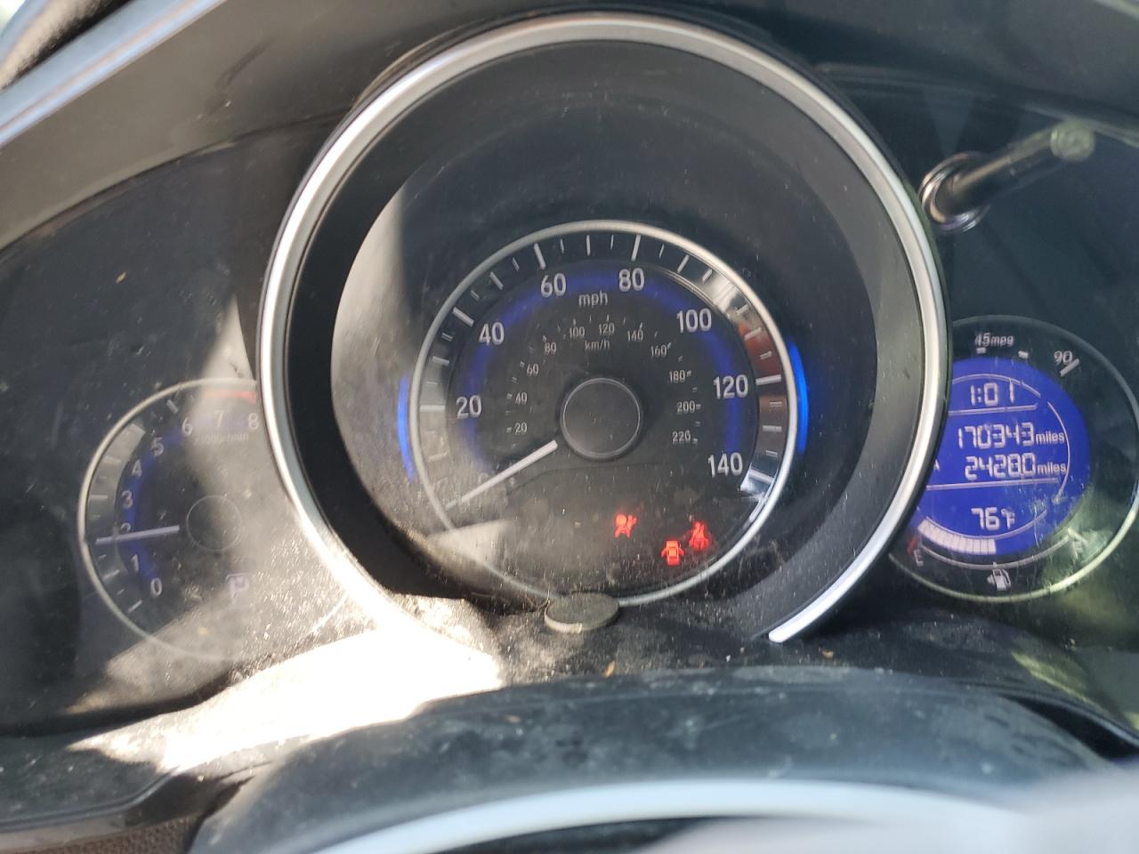 2015 Honda Fit VIN 3HGGK5H56FM723252 Copart auction photo, front end / side damage thumbnail 9