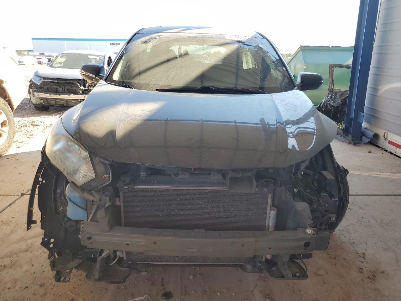 2017 Honda HR-V VIN 3CZRU5H50HM706302 Copart auction photo, front end damage thumbnail 5
