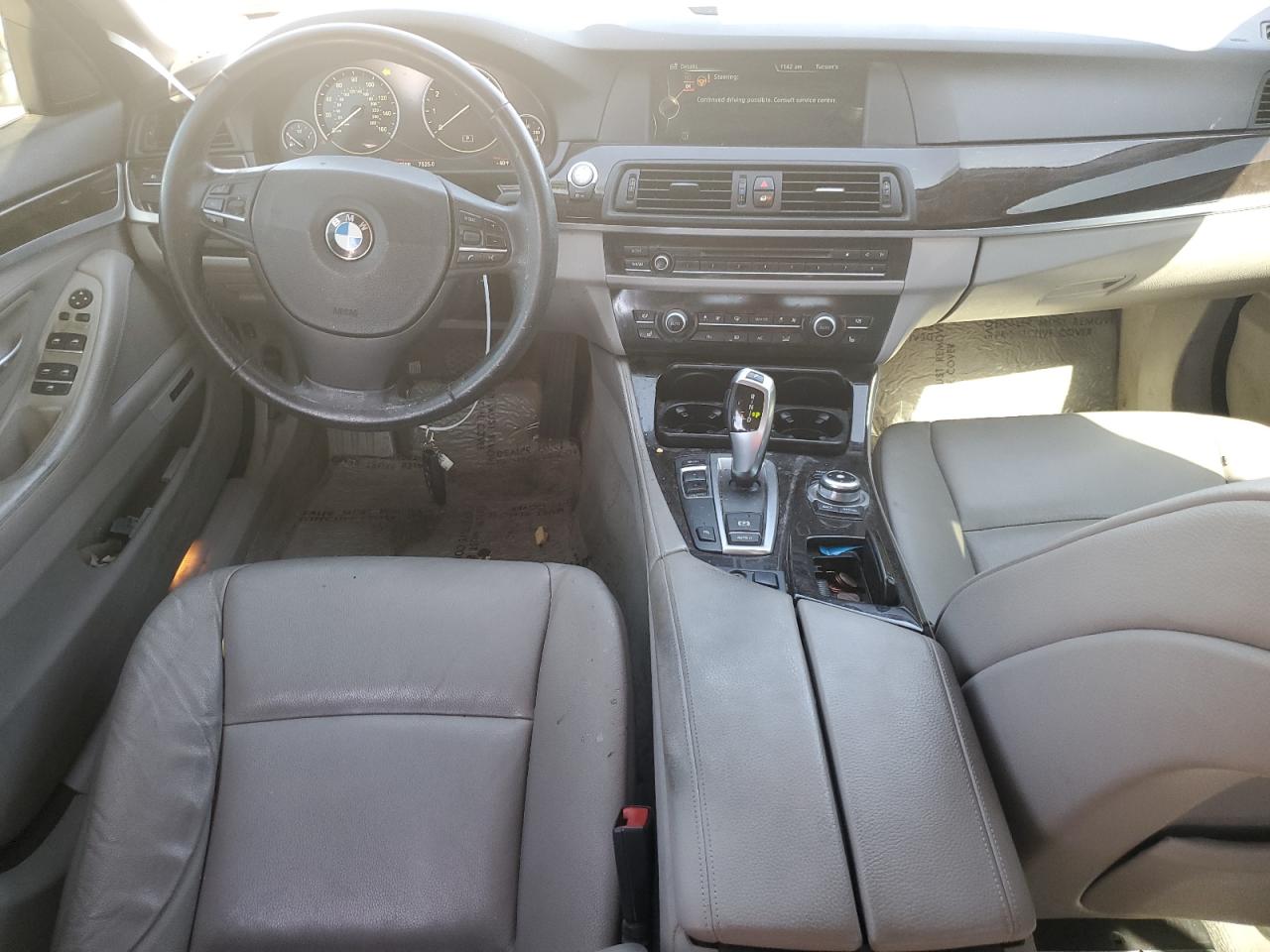 2013 BMW 5er VIN WBAFR7C57DC828449 Copart auction photo, front end damage thumbnail 8