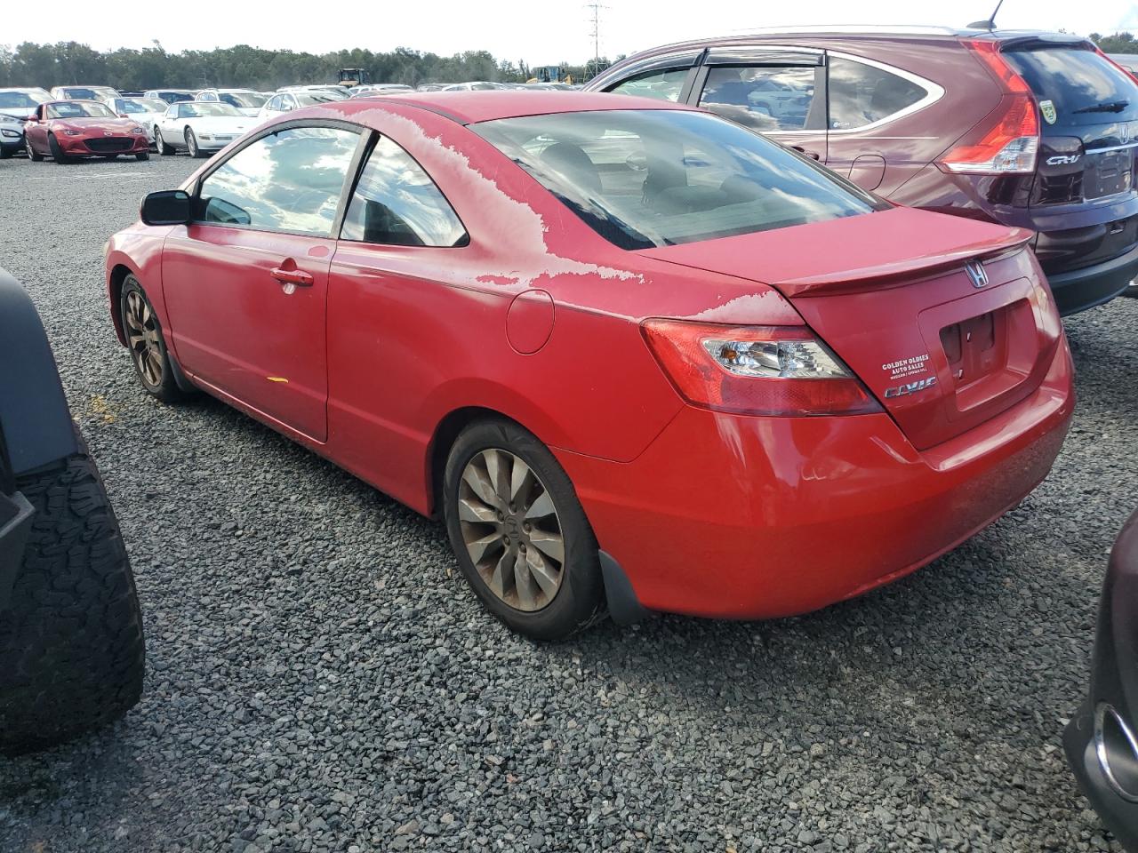 2010 Honda Civic VIN 2HGFG1B90AH518230 Copart auction photo, water/flood damage thumbnail 2