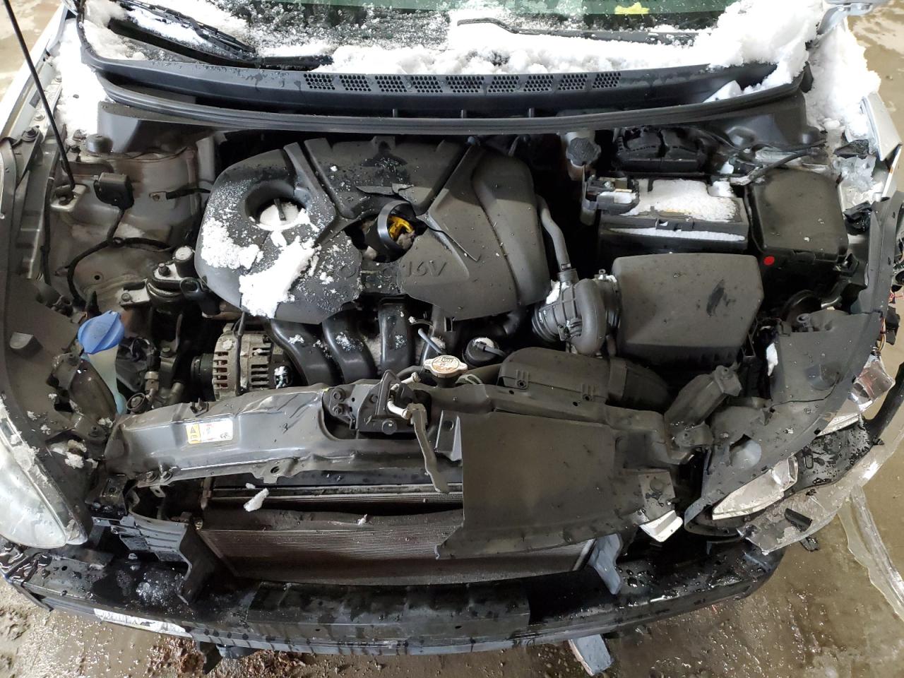 2015 Hyundai Elantra VIN 5NPDH4AE5FH623556 Copart auction photo, front end damage thumbnail 11