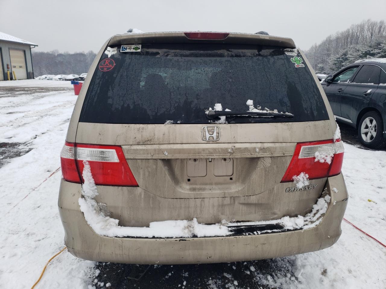 2005 Honda Odyssey VIN 5FNRL38685B408375 Copart auction photo, front end damage thumbnail 6